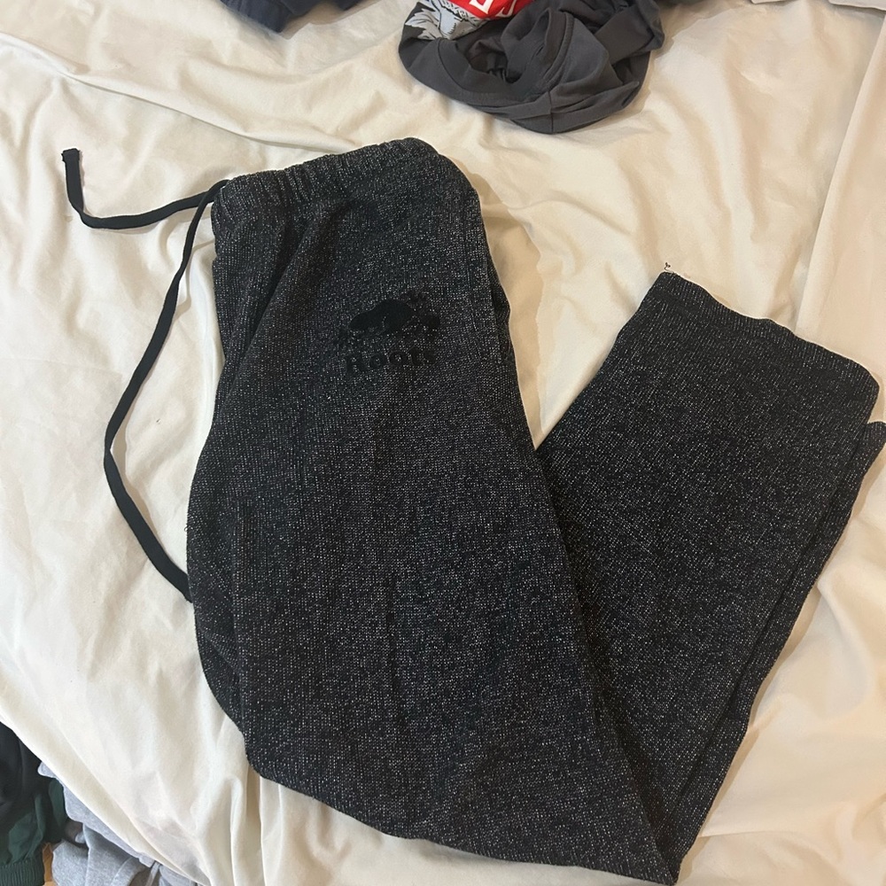 Roots Black Sweatpants